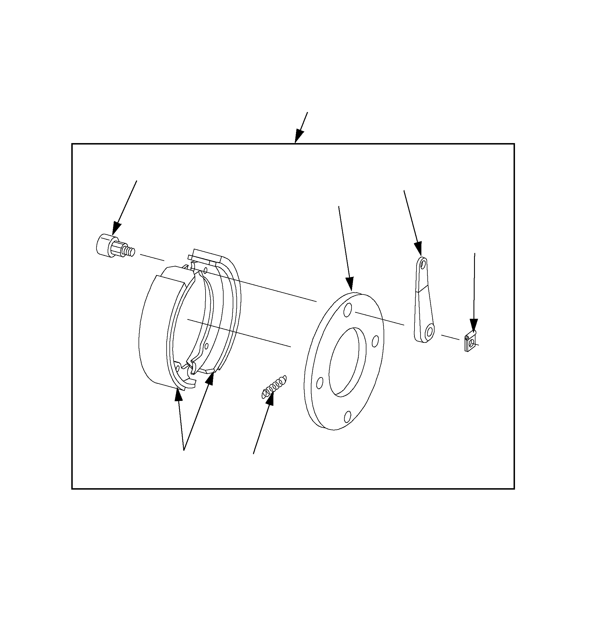 BRAKE ASSEMBLY 23008-00 KOMATSU