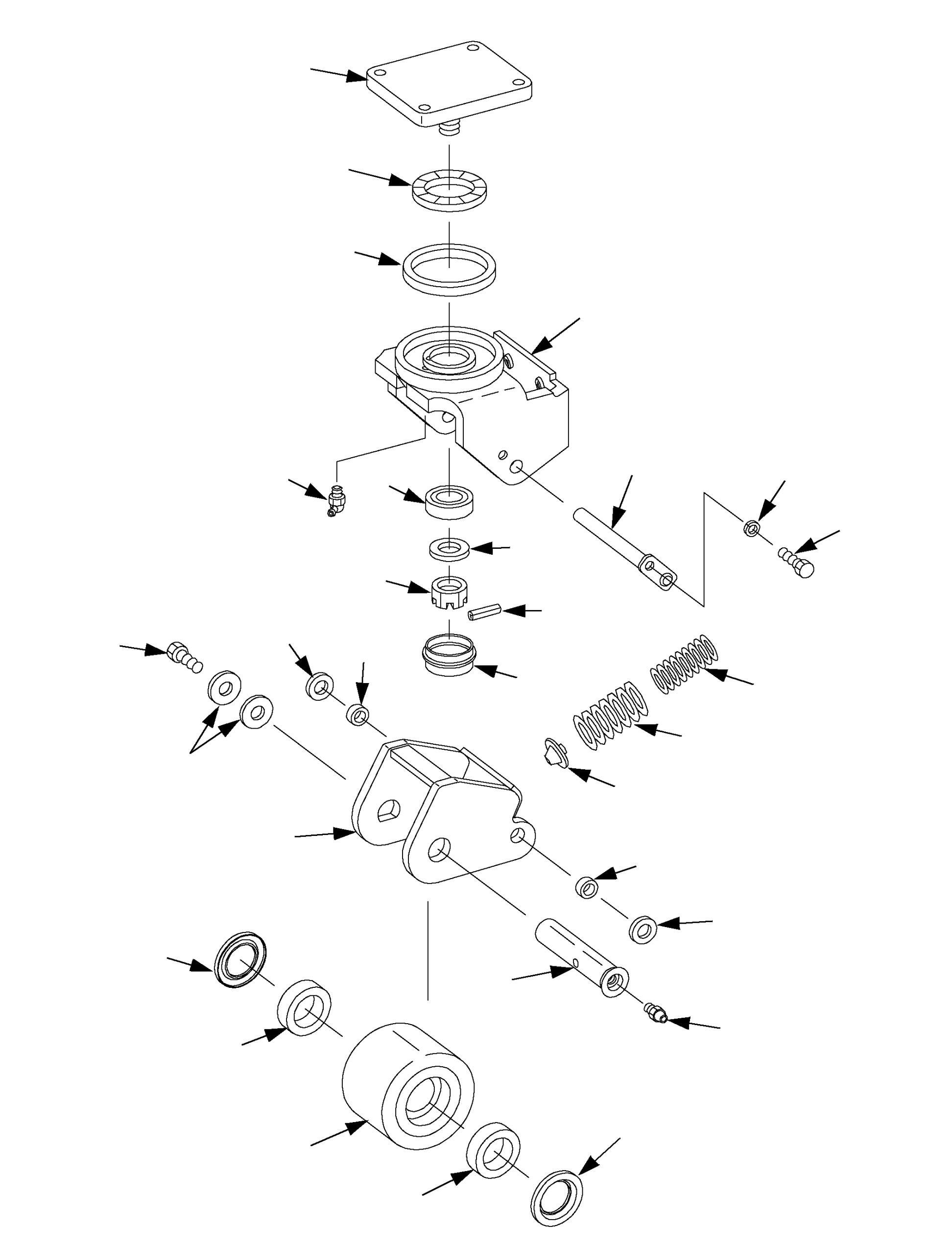 PIN, PIVOT 27804-00 KOMATSU