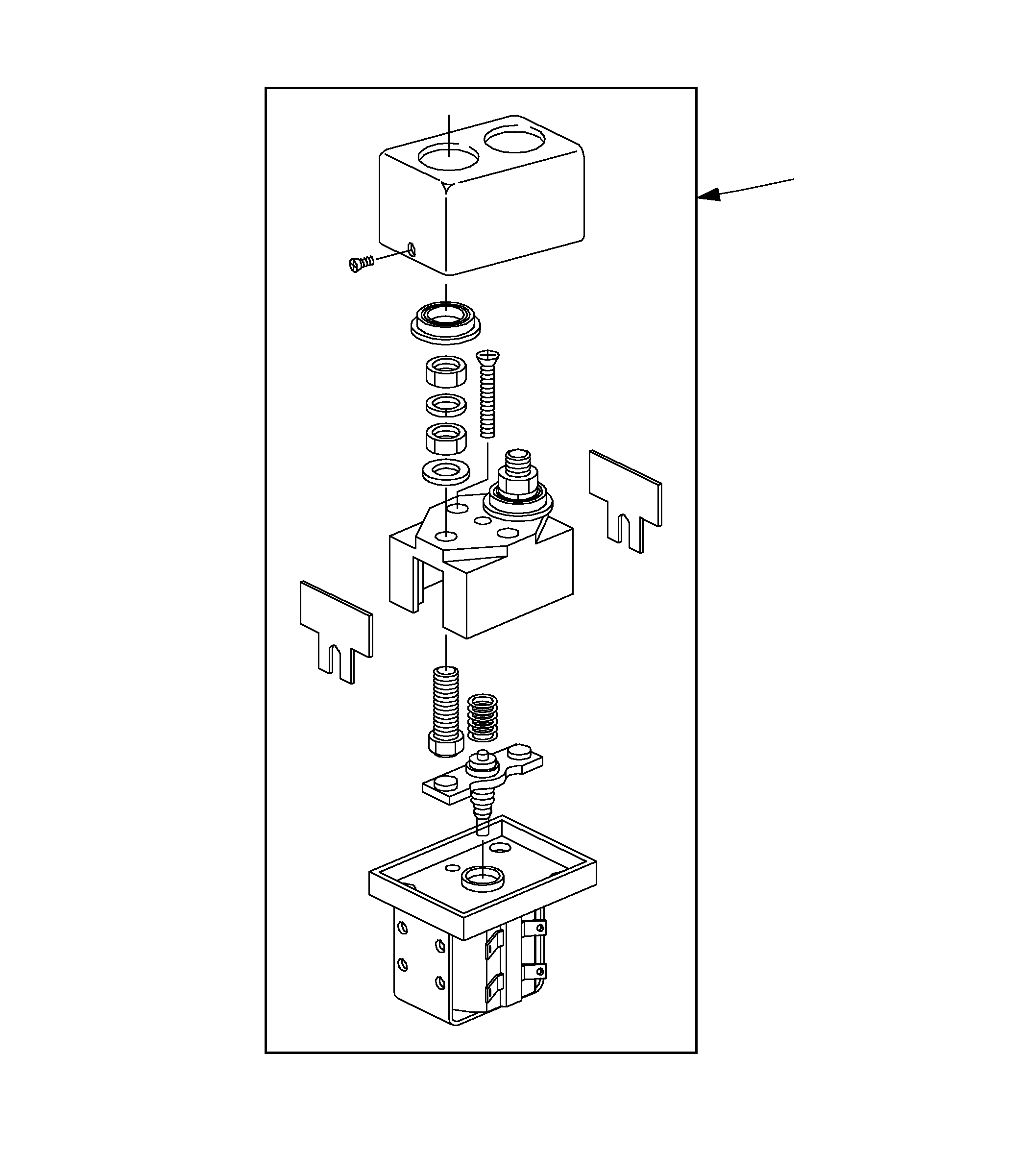 CONTACTOR, LINE "EE" 304297-001 KOMATSU