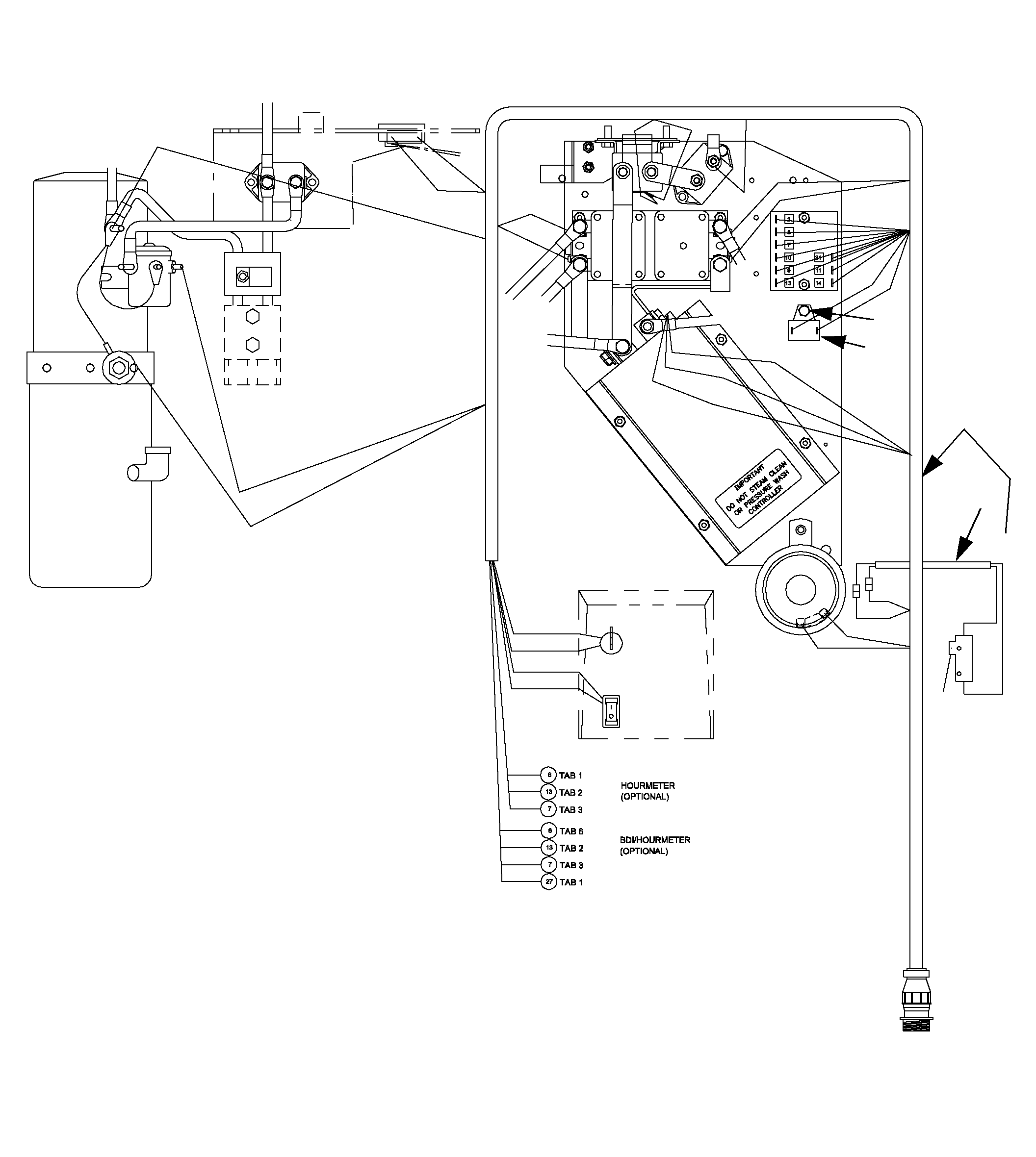 HARNESS, MAIN 304977-000 KOMATSU
