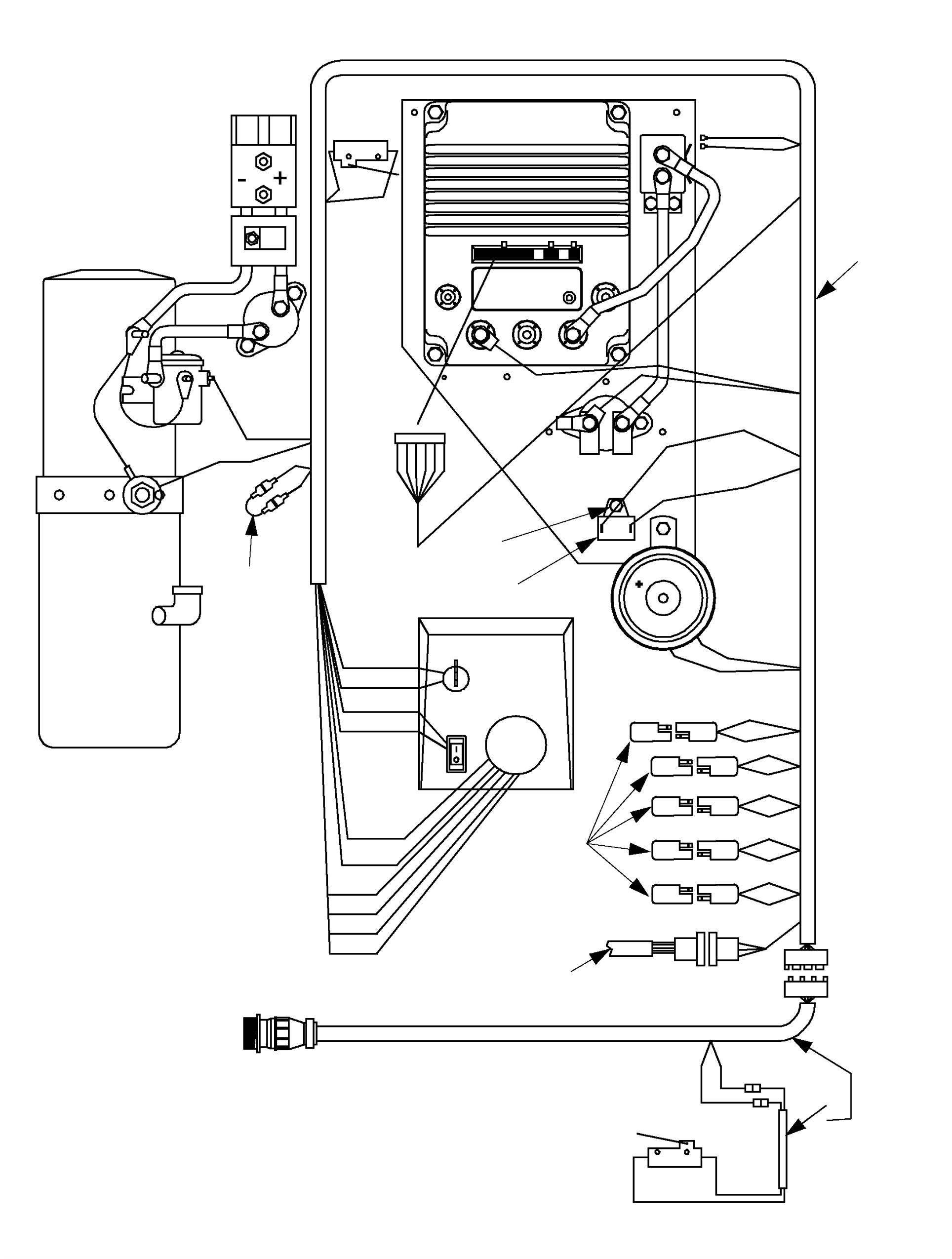 WIRE, JUMPER 20163-102 KOMATSU