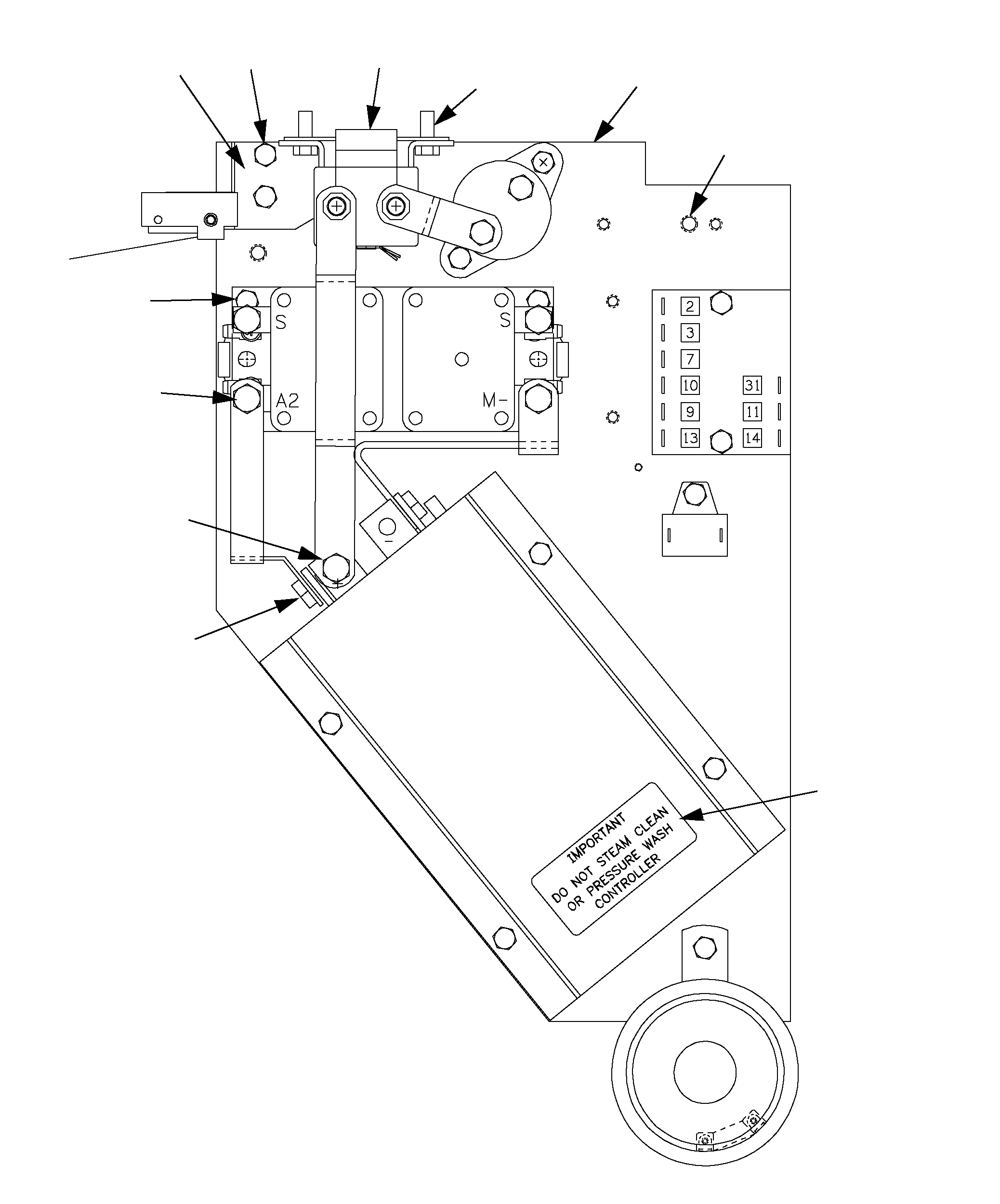 SCREW, CAP 50003-01 KOMATSU