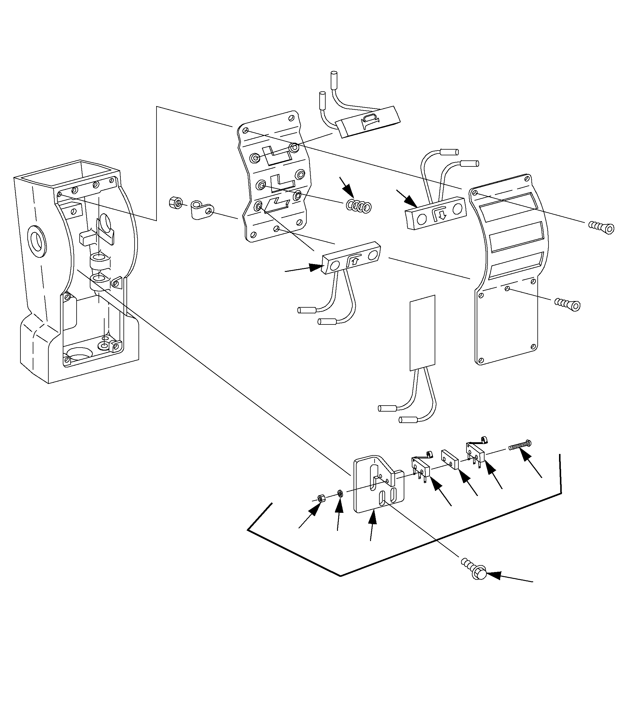 KIT, SWITCH (AFTER SERIAL NUMBER BREAK) 308518-000 KOMATSU
