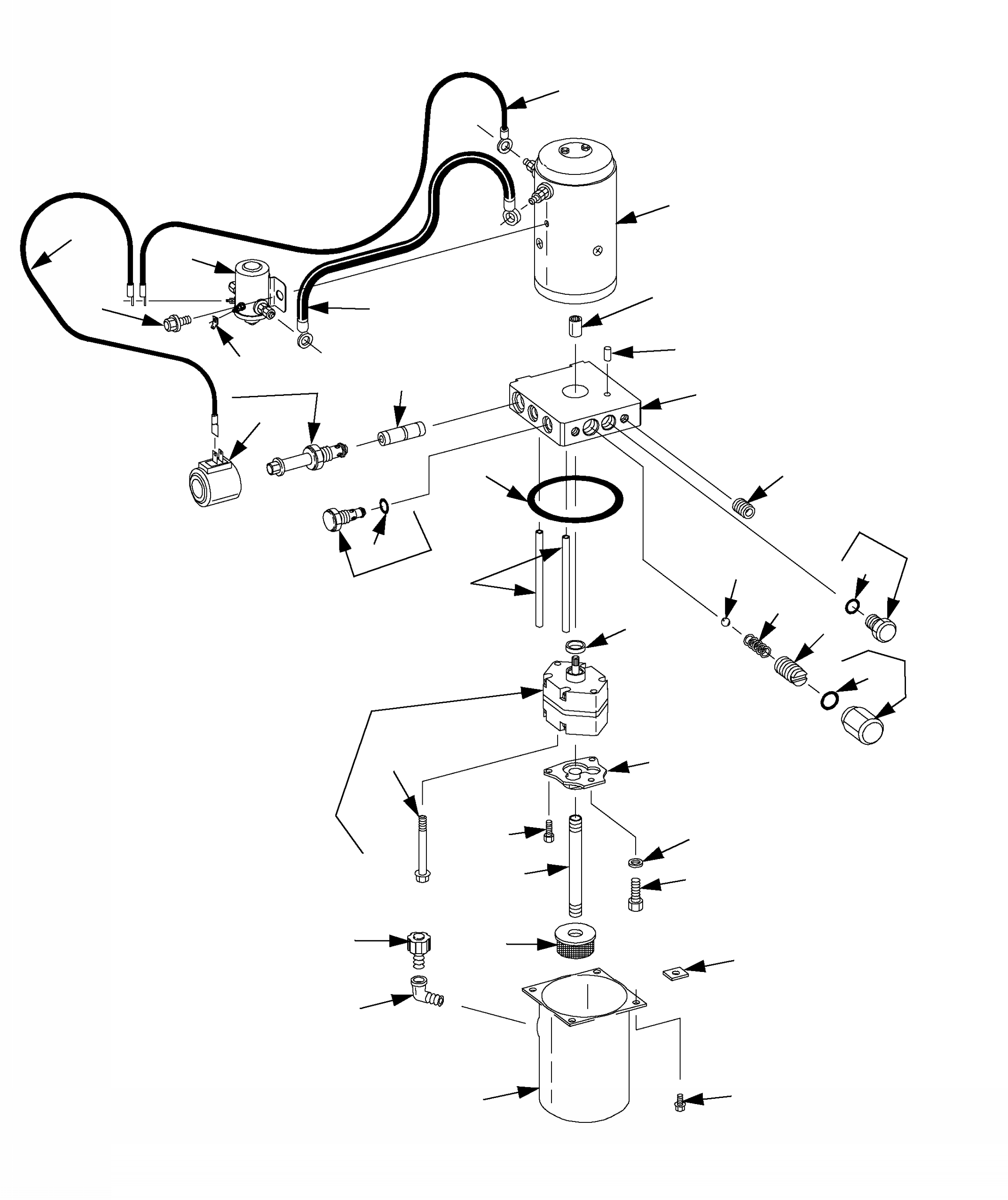 MOTOR, 24 VOLT PUMP SEE FIG.1750-101 KOMATSU