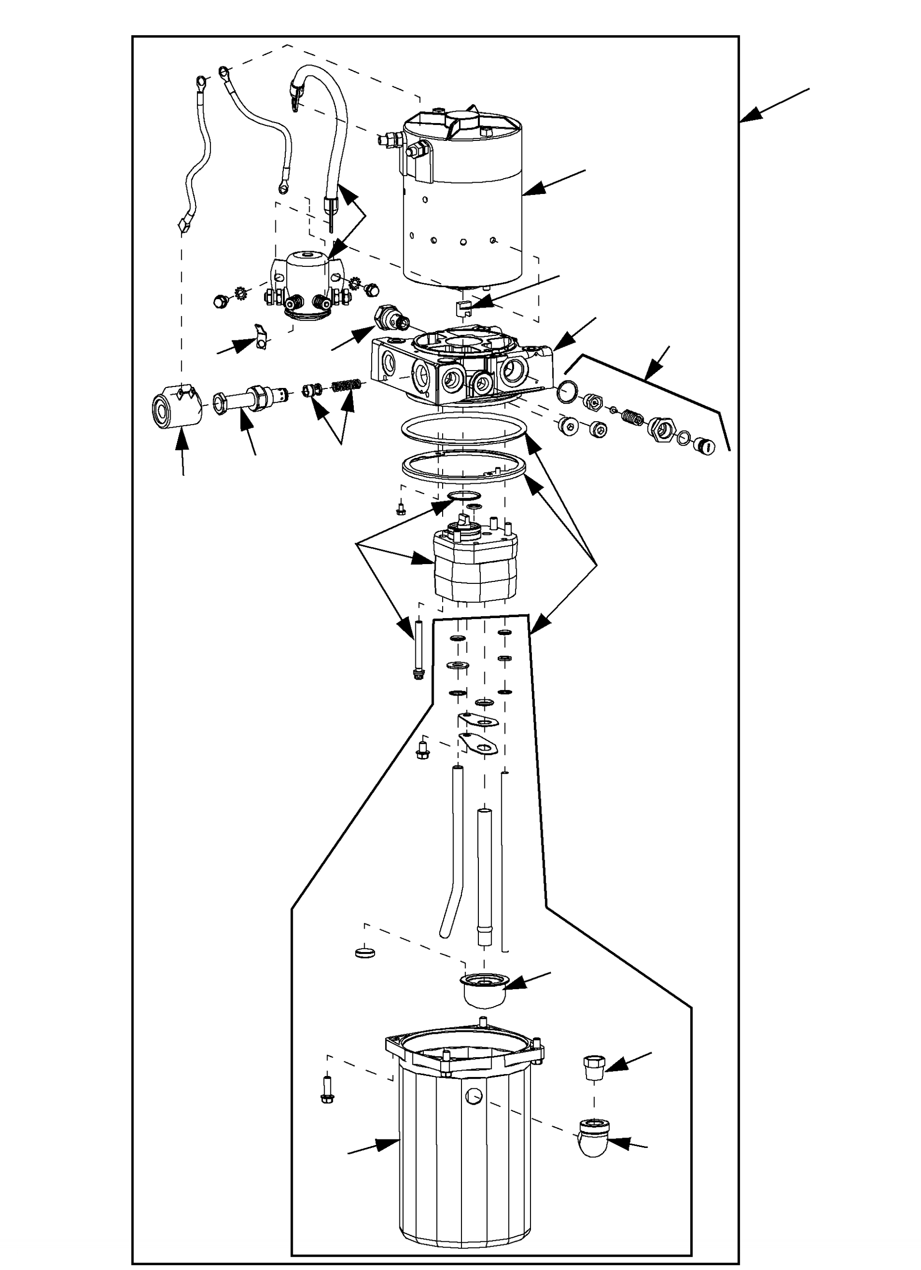 KIT, RESERVOIR 312019-000 KOMATSU