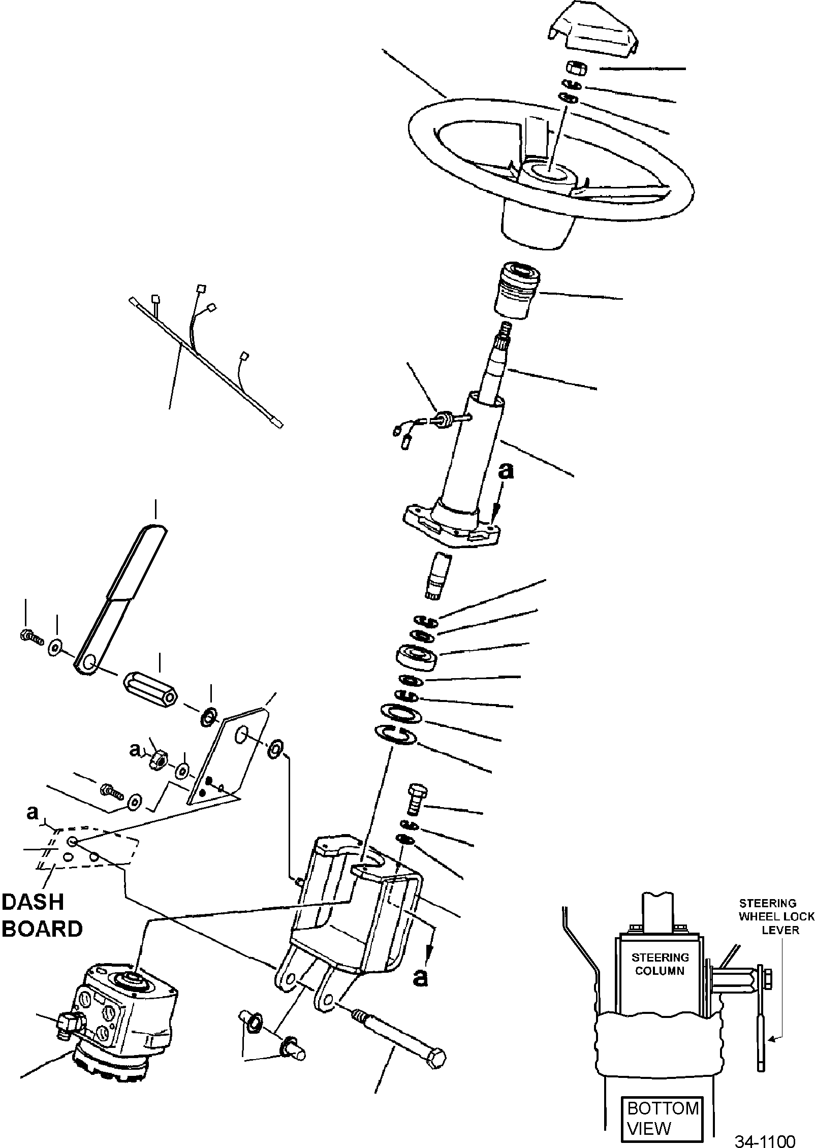 Гайка 3BB-34-48151 KOMATSU