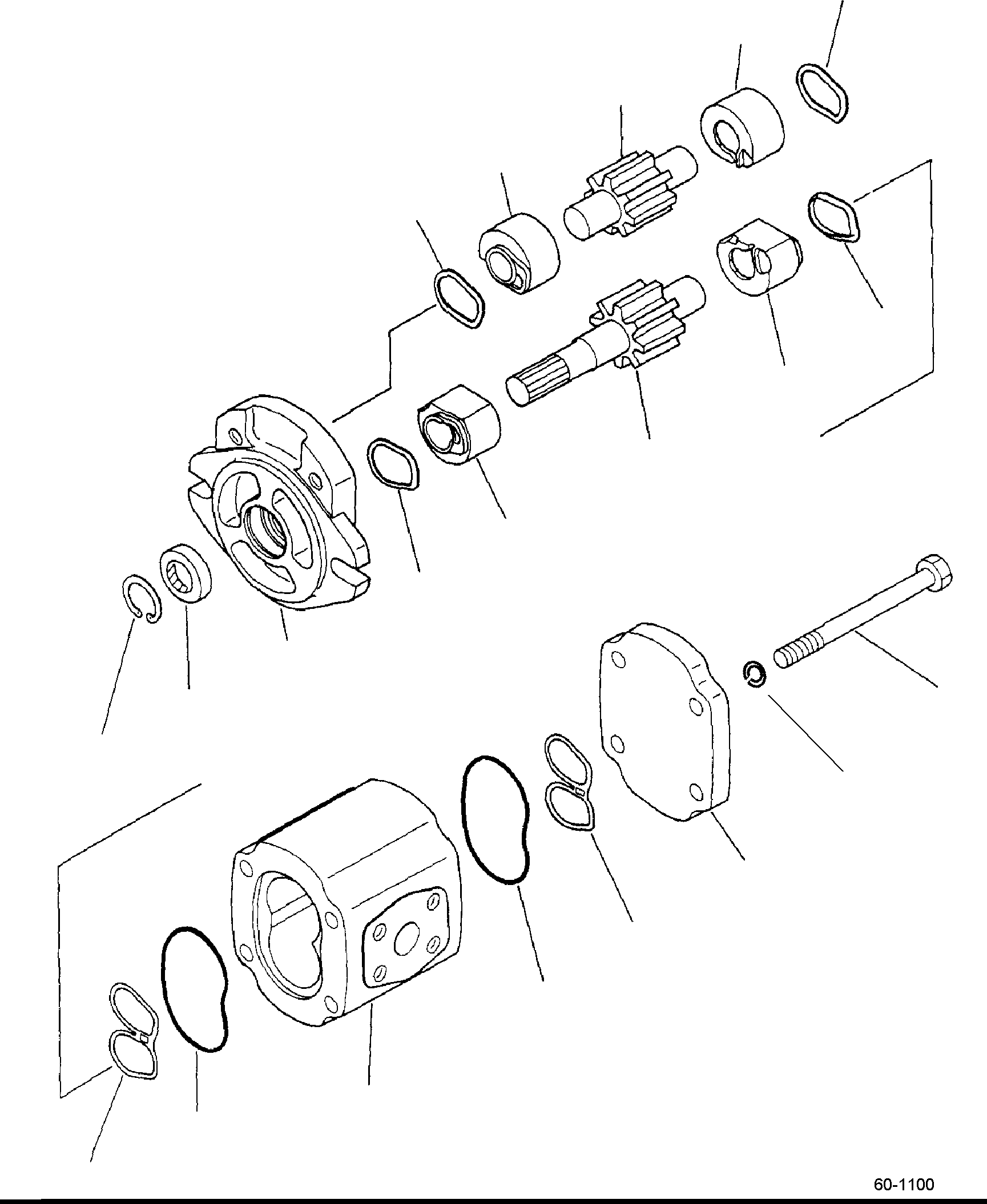 PUMP SEAL KIT 3EB060-21010 KOMATSU