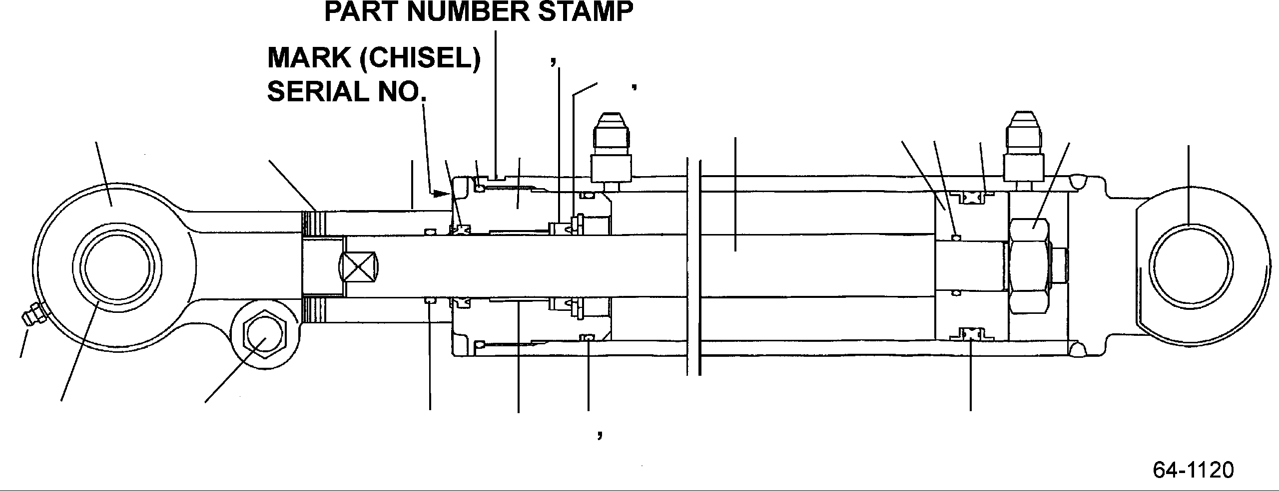 Уплотнительное кольцо круглого сечения ON96751-03060 KOMATSU