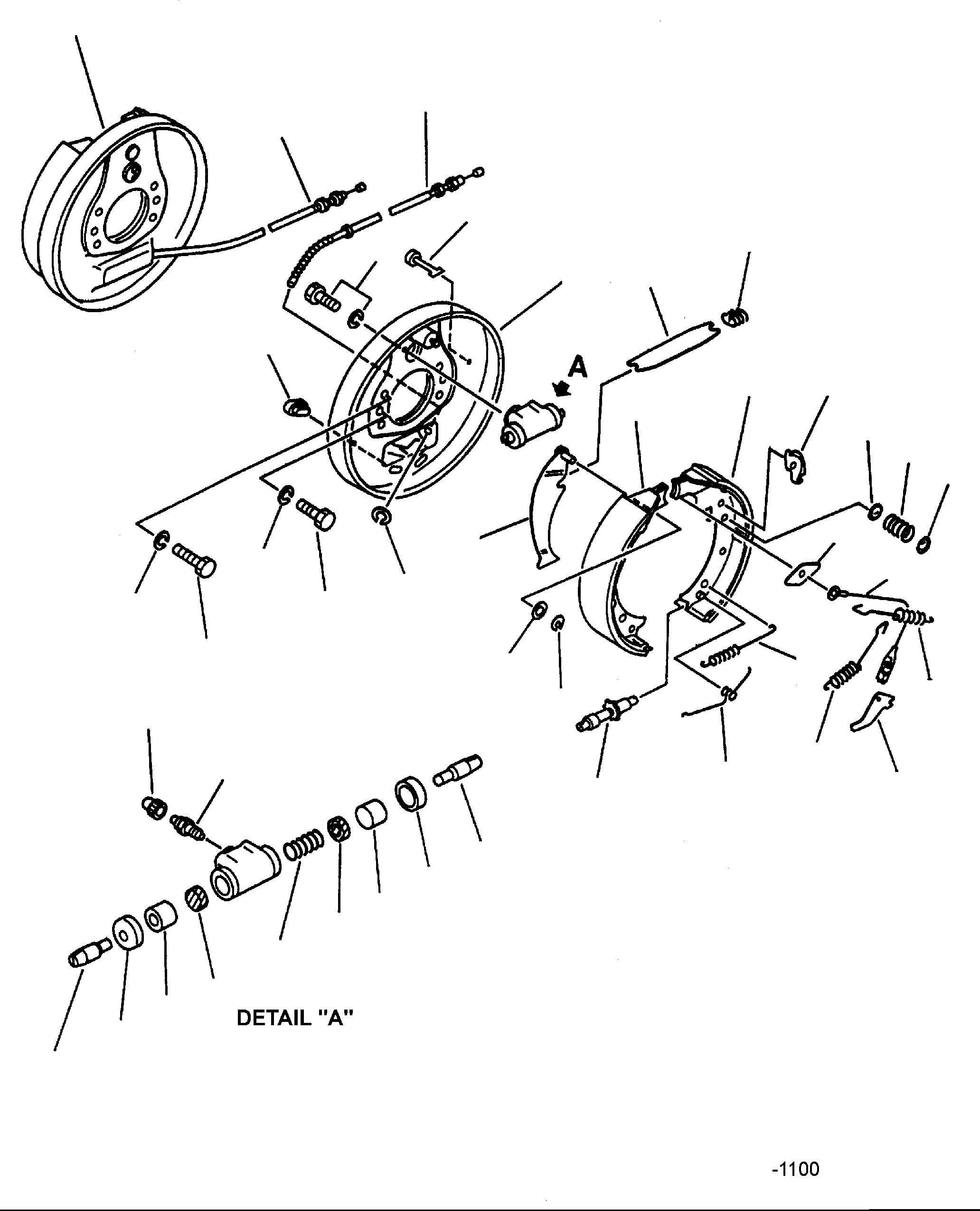 BRAKE ASSEMBLY, RH 3EA-30-22500 KOMATSU