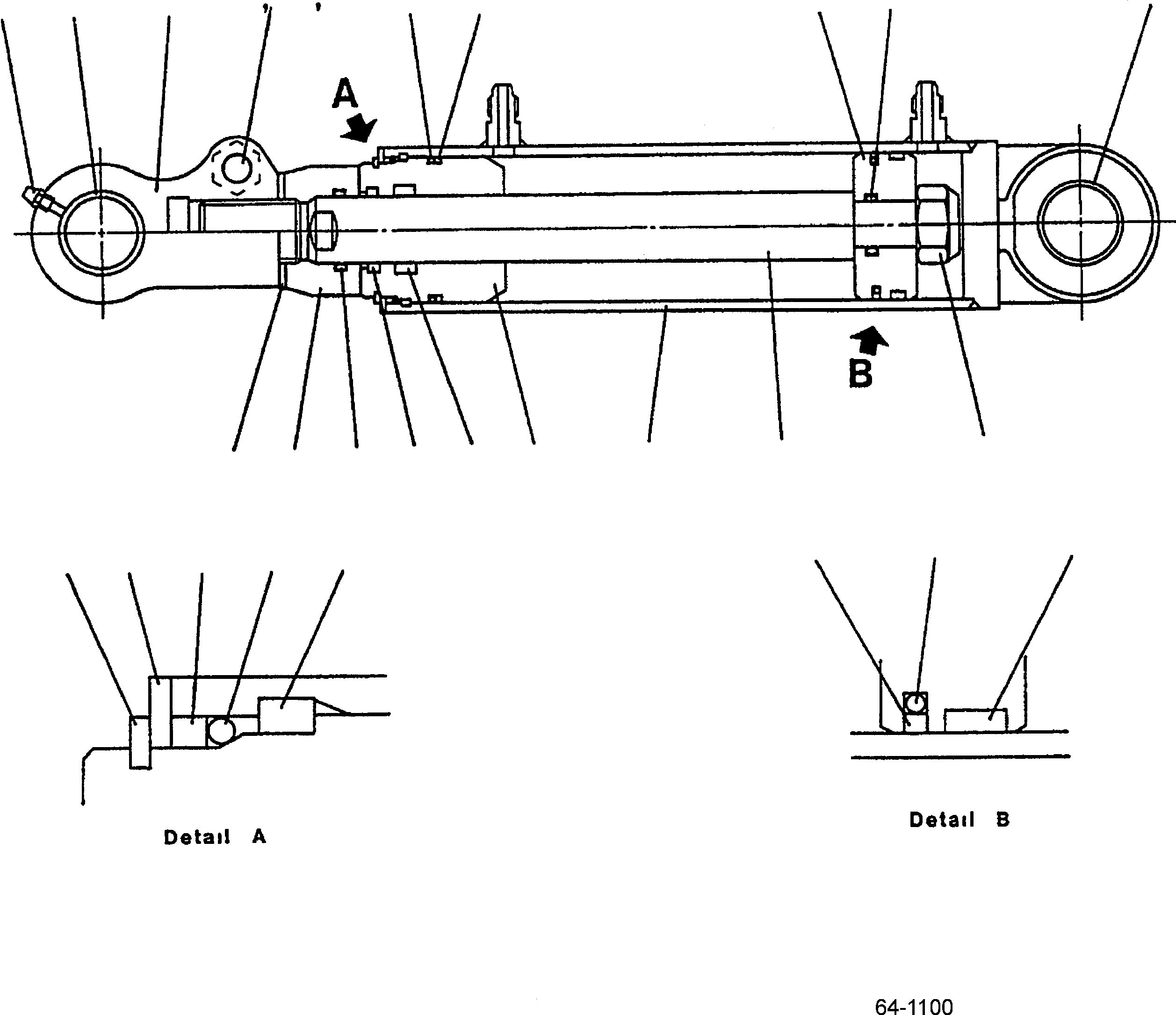 SEAL KIT (K64) 3EA-64-05191 KOMATSU