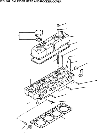GASKET-CYLINDER HEAD 11044-79500 KOMATSU