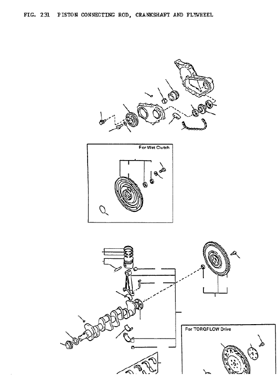 BEARING SET-CRANKSHAFT (US=0.02) 12208-E0702 KOMATSU