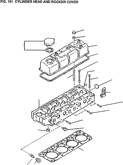 GASKET-CYLINDER HEAD 11044-K8700 KOMATSU