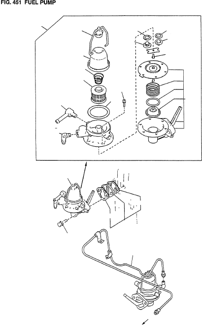 SPACER-FUEL PUMP 16420-85G00 KOMATSU