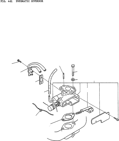 GASKET-INTAKE MANIFOLD TO GOVERNOR 19159-00H00 KOMATSU