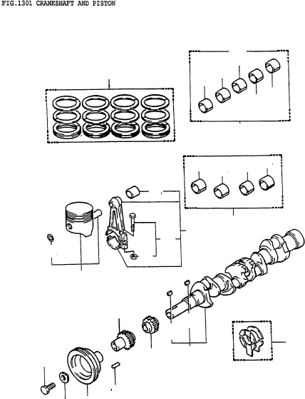 BEARING (MARK 4) TJ130417600271 KOMATSU