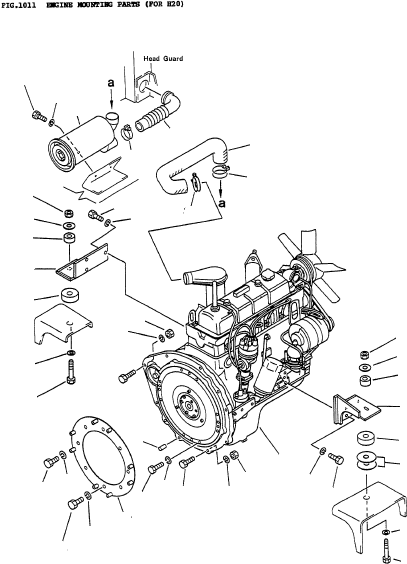 Пластина 3EB-01-24191 KOMATSU