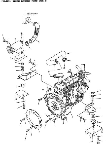 BRACKET (R.H) 3EA-01-24320 KOMATSU