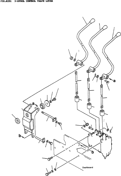 LEVER KIT (3 TO 4 LEVER) 3EA-98-A2120 KOMATSU
