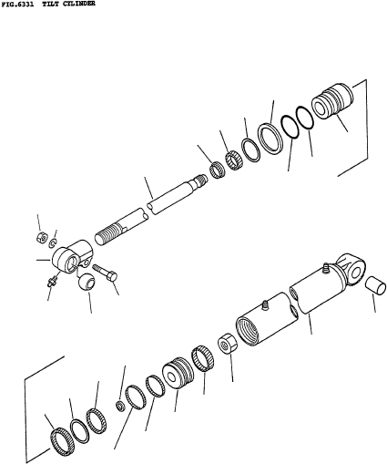 YOKE, ROD END 3EA-64-23150 KOMATSU