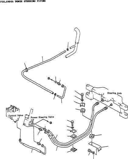 HOSE, RH 37A-1FA-A220 KOMATSU