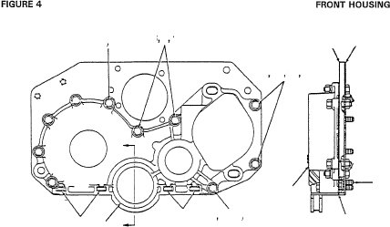 NUT (FRONT COVER) HE40-0001718 KOMATSU