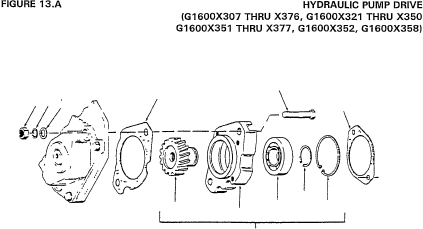 GASKET, HYDRAULIC PUMP ATT. HE62950 KOMATSU