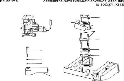 NUT, CARBURETOR ATT. HE14741 KOMATSU
