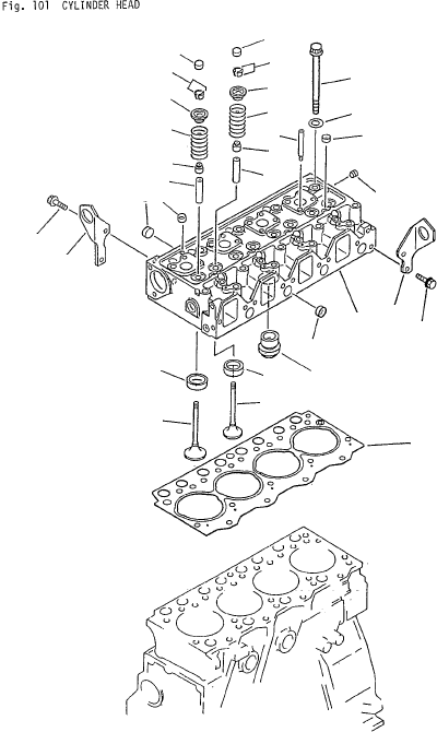 GASKET, HEAD CYLINDER 6202-12-1820 KOMATSU