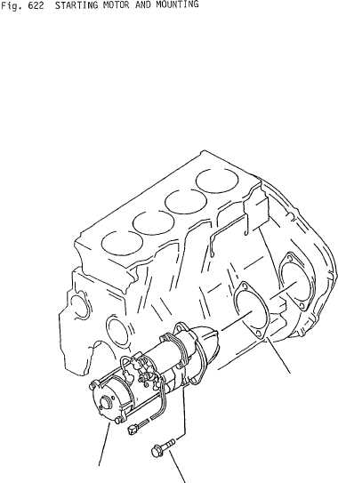 STARTING MOTOR ASSY (WET CLUTCH) 600-813-1410 KOMATSU