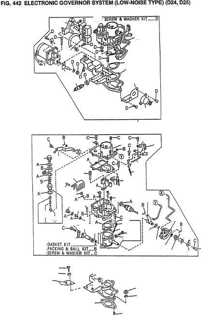 PACKING & BALL KIT 16475-07H60 KOMATSU