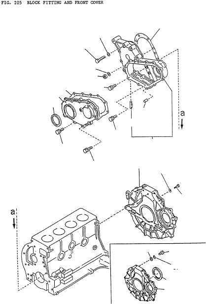 HOUSING-FLYWHEEL (WET CLUTCH) 12320-K9001 KOMATSU