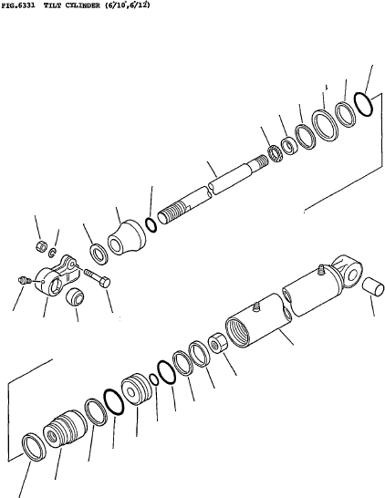 Контргайка SH41008714 KOMATSU