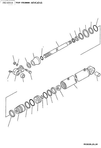 SEAL KIT (K12) 3EB-64-A5191 KOMATSU