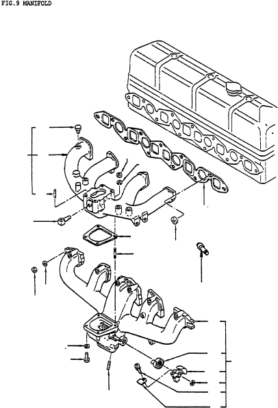 MANIFOLD-EXHAUST 14004-C6052 KOMATSU