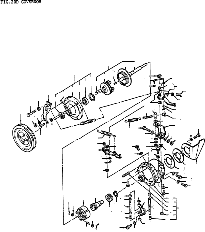LEVER-GOVERNOR, B 18159-L6800 KOMATSU