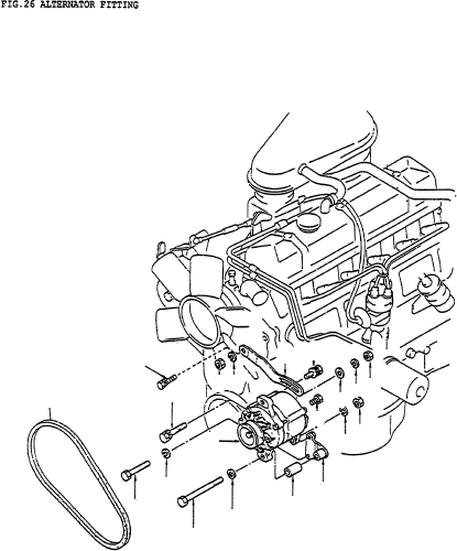 Болт NJ08030-8041A KOMATSU