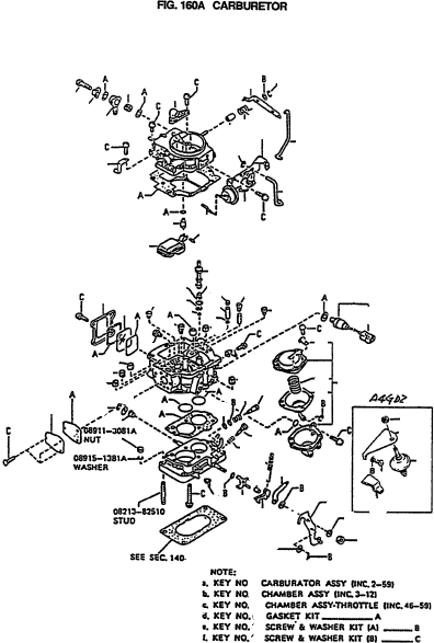 DIAPHRAGM 16093-D0100 KOMATSU