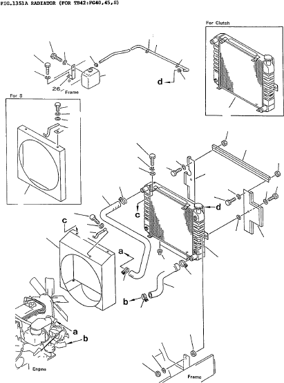 PLATE (FG40, 45) 3EC-05-22950 KOMATSU