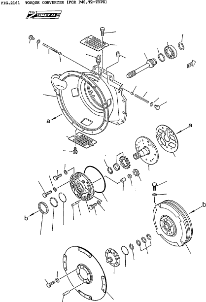 TORQUE CONVERTER ASSY 3EC-13-25100 KOMATSU