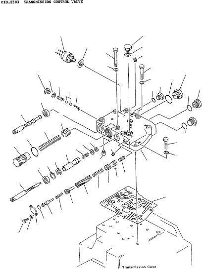 Корпус 3EC-15-18512 KOMATSU