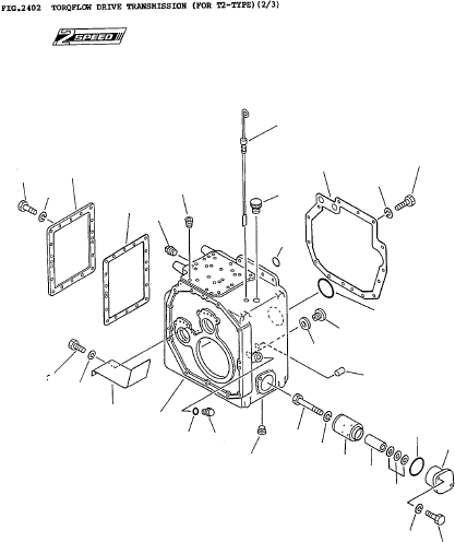 Корпус 3EC-16-11111 KOMATSU