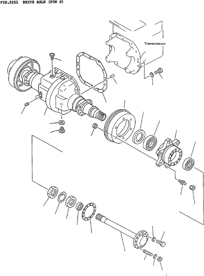 HOUSING ASSY 3EC-22-21100 KOMATSU