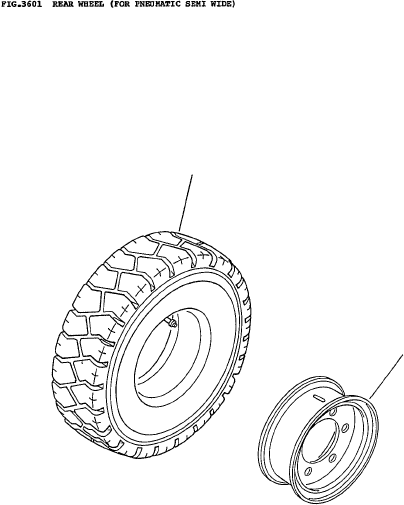 TIRE ASSY 3EC-28-A2101 KOMATSU
