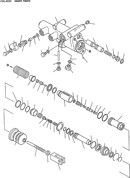 PIN (K43) 3EB-36-24310 KOMATSU