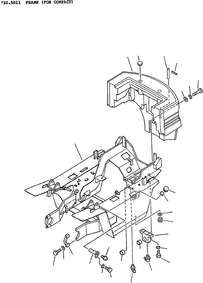 Груз 3EC-43-A2210 KOMATSU