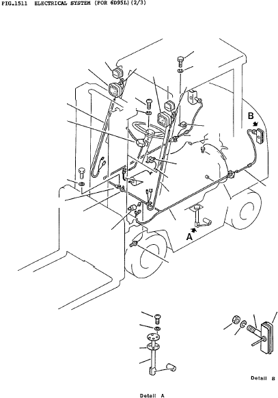 Жгут проводов 3EC-55-25121 KOMATSU
