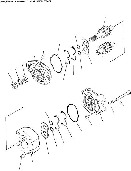 Комплект уплотнений JS5200001 KOMATSU