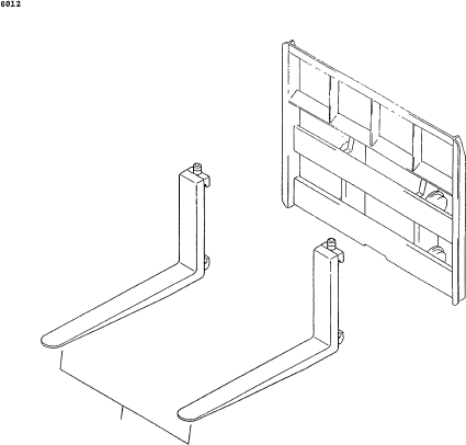 FORK PIN KIT K-484 KOMATSU