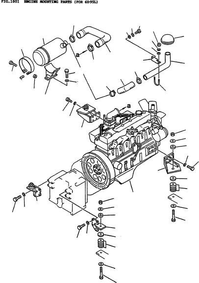 Кронштейн 3ED-15-41810 KOMATSU